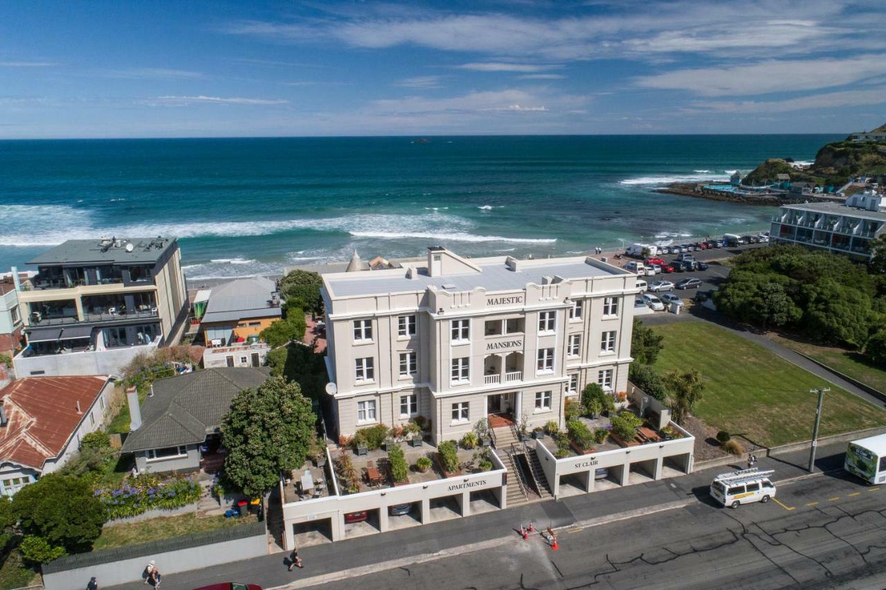 Majestic Mansions - Apartments At St Clair Dunedin Exterior foto